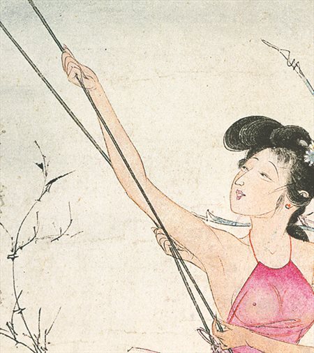 安义-胡也佛的仕女画和最知名的金瓶梅秘戏图